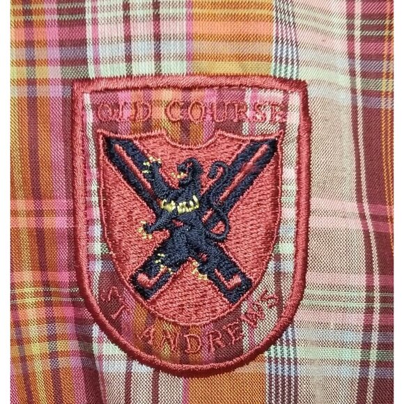 Vintage Morton Knight Plaid Golf Pullover Women's UK18 US14 - Picture 2 of 7